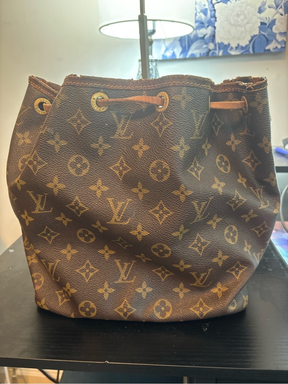 Authentic Vintage Louis VuittonMonogram Noé Bucket Bag Great Project/Daily Piece - Picture 4 of 14